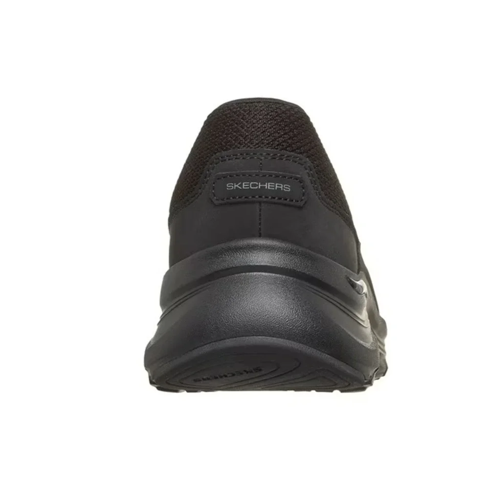 Skechers Mens Arch Comfort Flex Sneaker Black Slip On 9